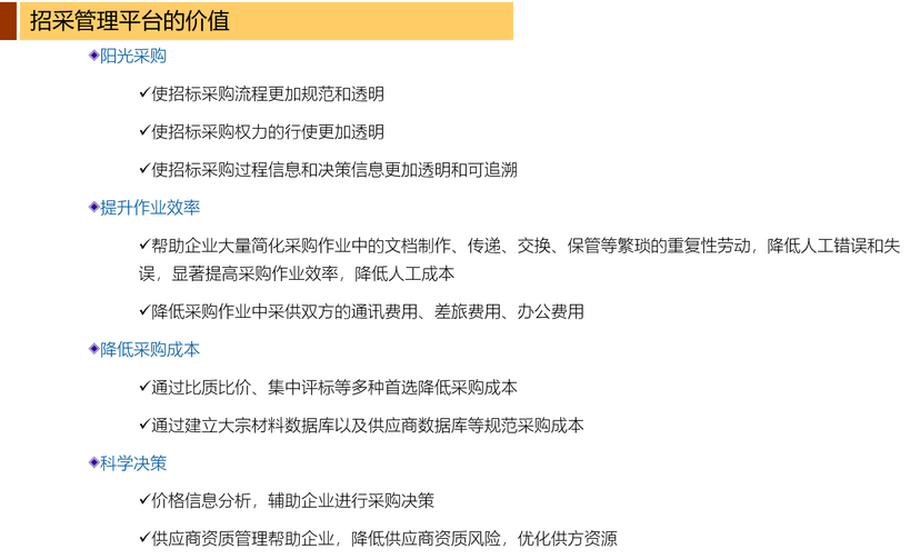 瀚维特-招标采购管理系统