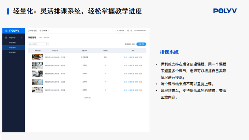 保利威云课堂