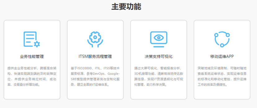 优炫软件-一体化智能运维管理系统