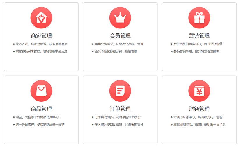 领客科技-B2B2C商城系统