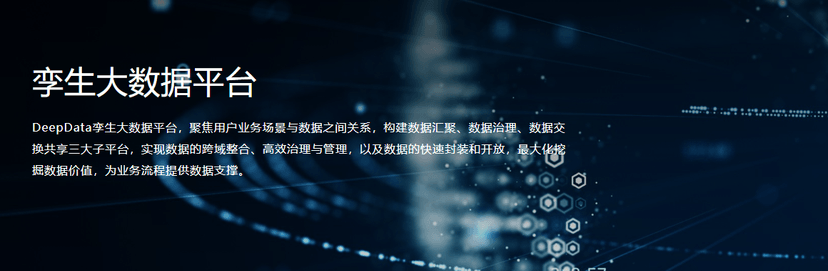 睿呈时代-孪生大数据平台