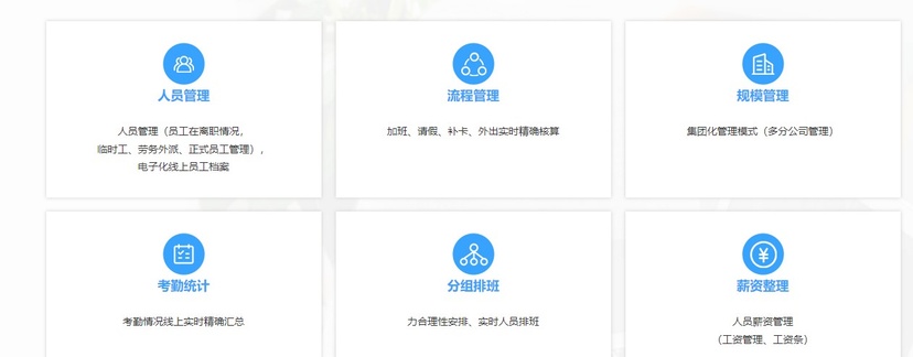 汉博德精益考勤系统