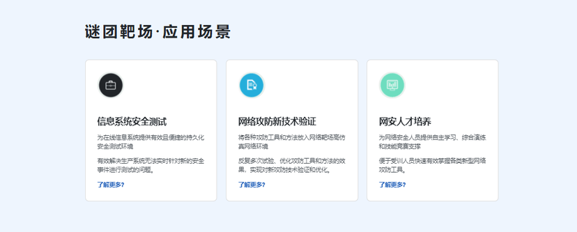 谜团网络靶场平台