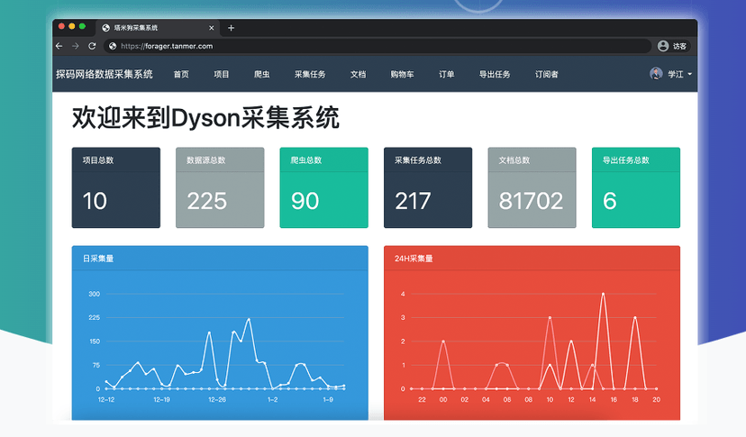 探码Dyson数据采集中台