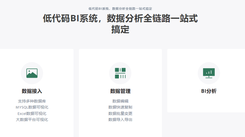 速优云-BI系统