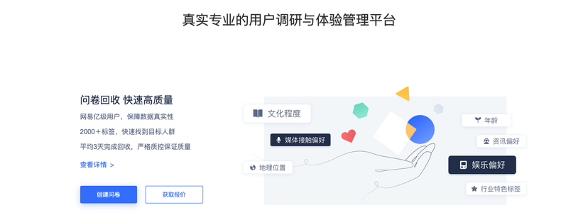 网易云商·问卷调研