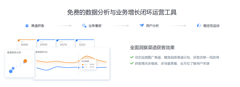 友盟U-Web 网站统计