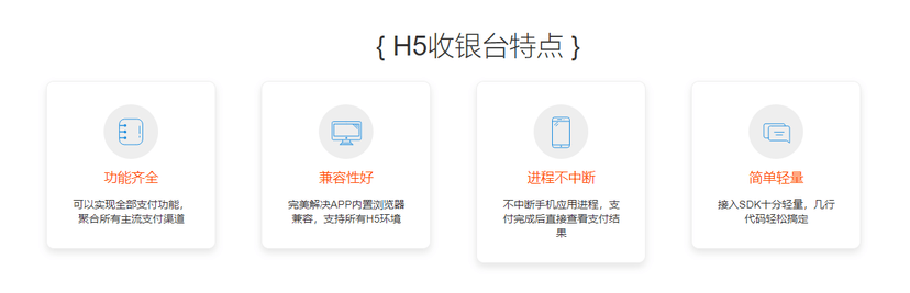 微派wPay-H5收银台