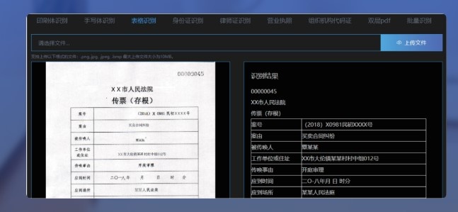 智核-文字识别
